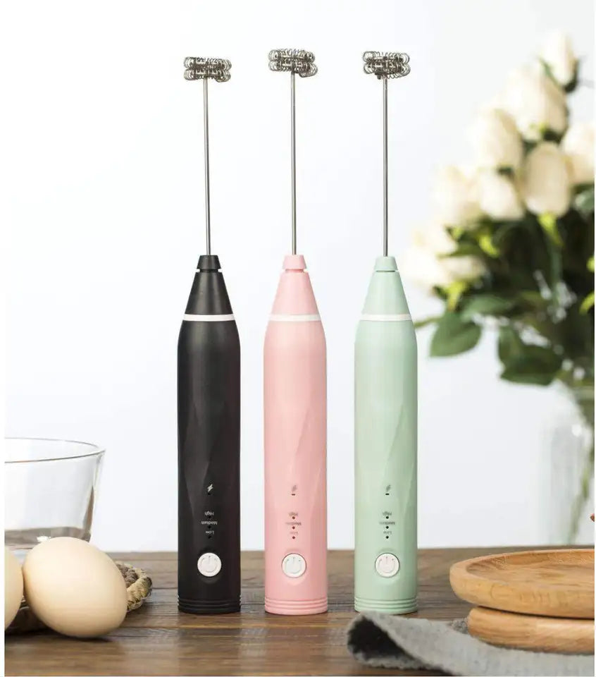 Electric Milk Frother Egg Beater Handheld