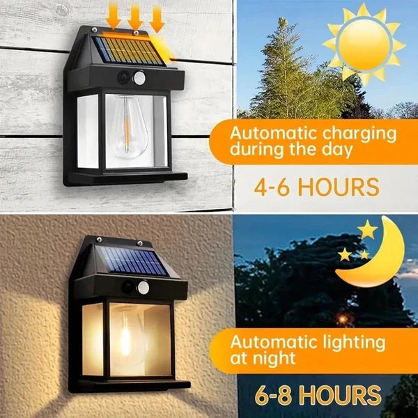 Solar Outdoor Wall Light