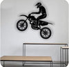 Stunt Bike Wall Decor Wooden Wall Decoration