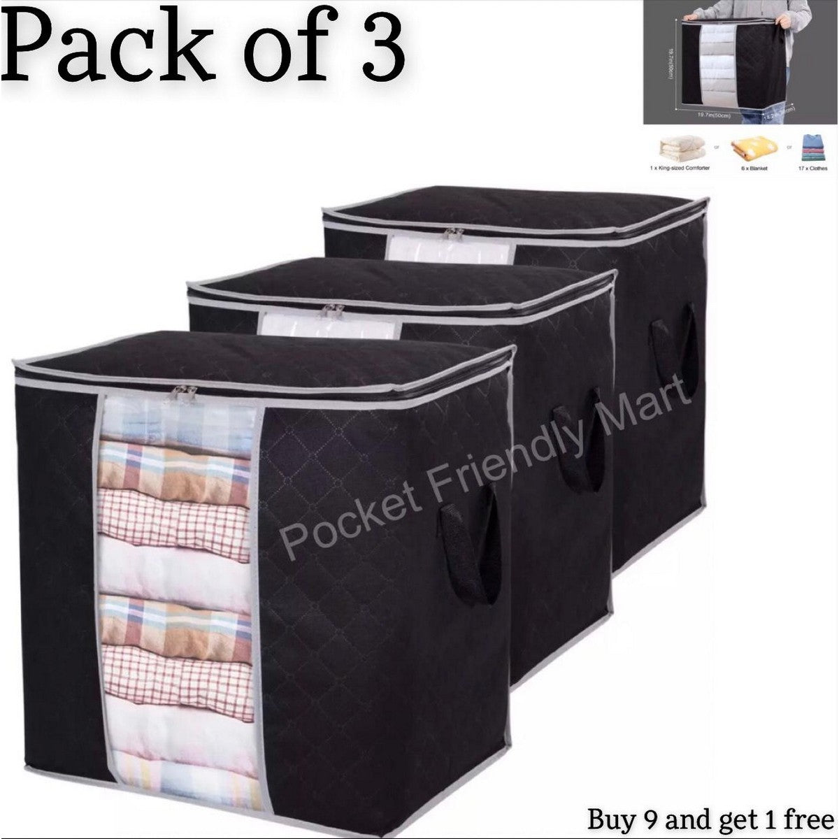 Home Storage Bag Foldable