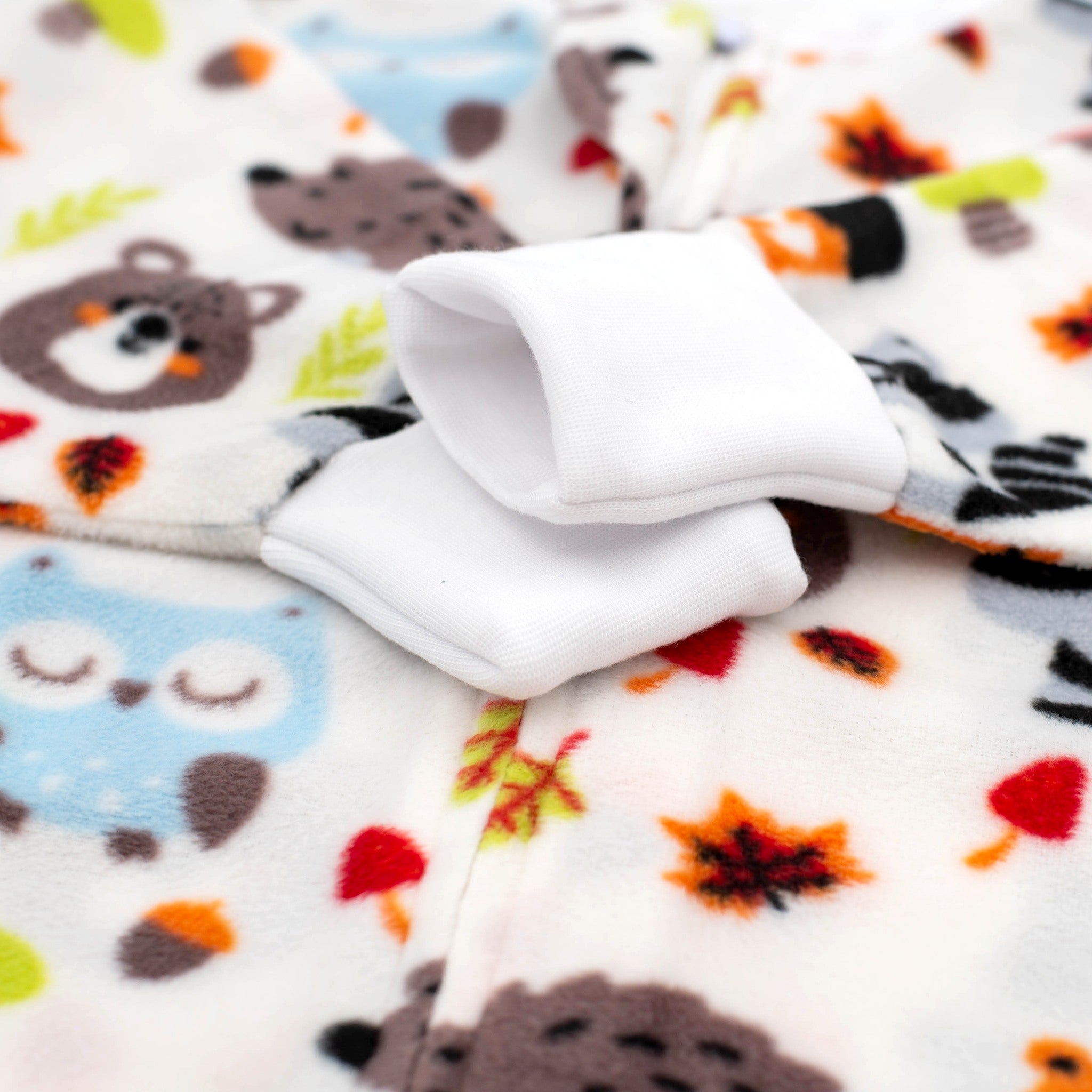 Raccoon Friends Flying Squirrel Pajama - Fleece